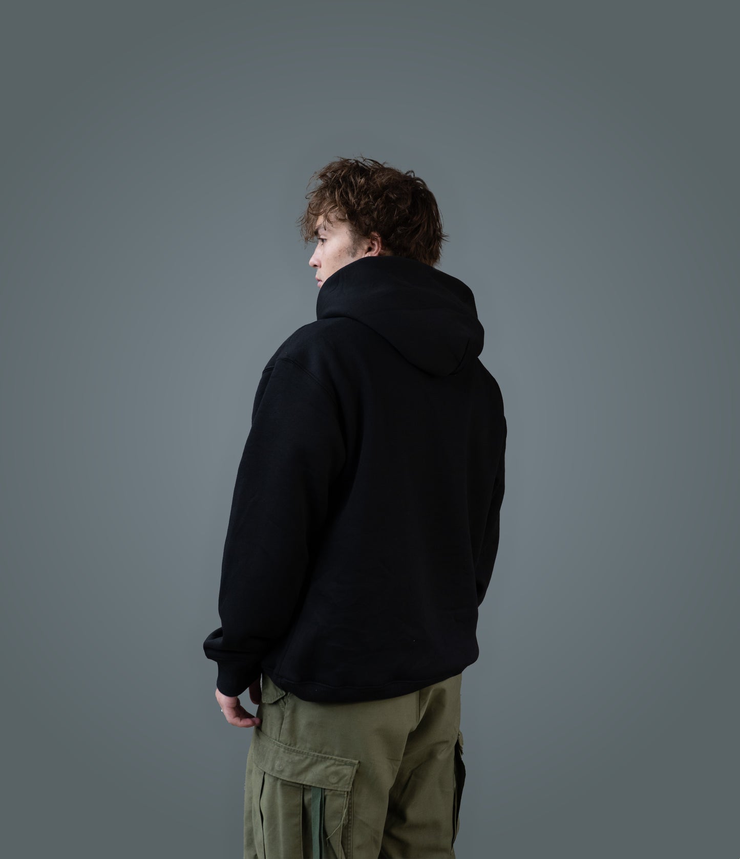 500 GSM "selflove" EMBROIDERED HOODIE